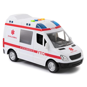 ماشین آمبولانس اسباب بازی موزیکال Musical AMBULANCE Car 1:16_اسباب بازی